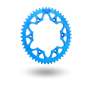 BLUE REAR SPROCKET ALU