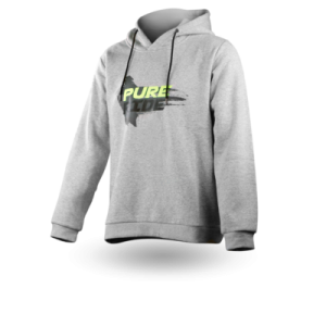 SWEAT CAPUCHE HOMME PURE RIDE GRIS